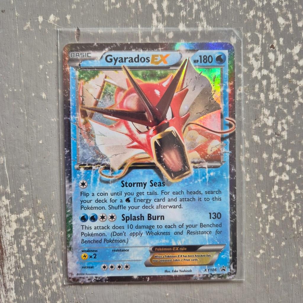 Pokémonkaart Gyarados EX XY106, Ophalen of Verzenden