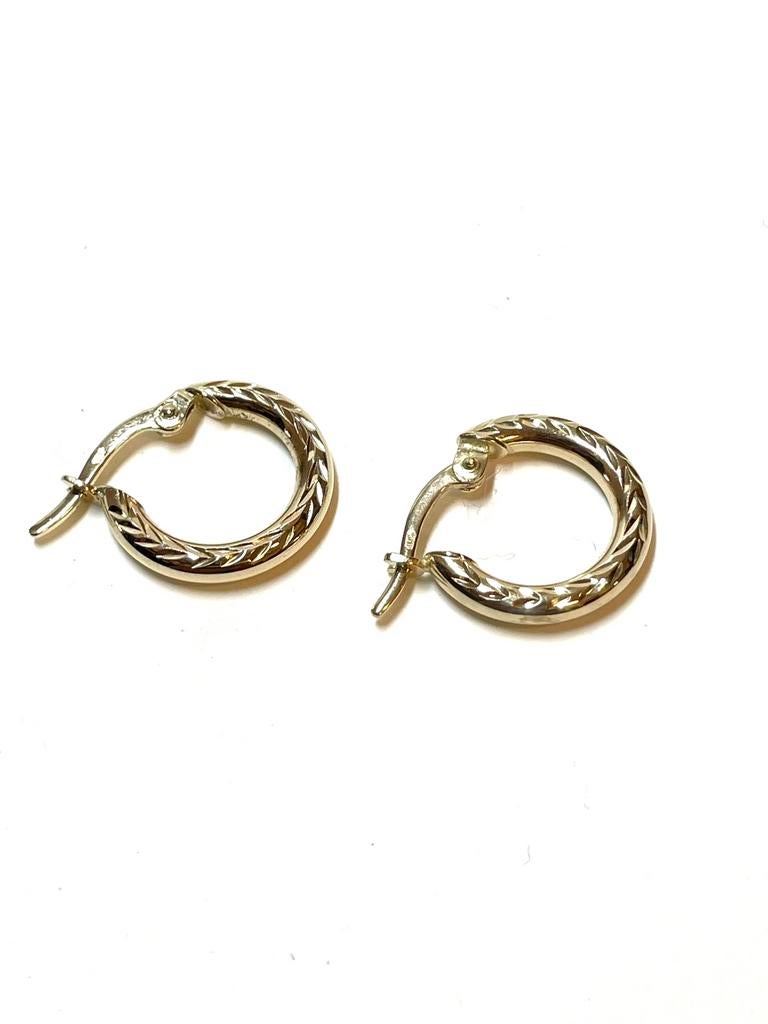 14k gouden oorbellen, Sieraden, Tassen en Uiterlijk, Oorbellen, Hangers, -, -, Ophalen of Verzenden