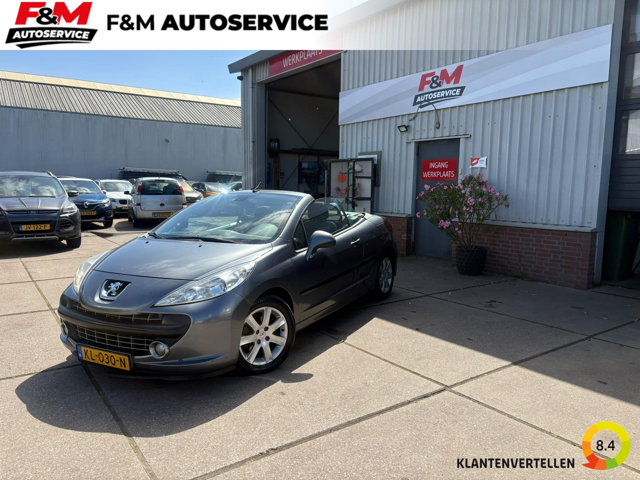 Peugeot 207 CC 1.6 VTi Airco, carplay, Auto's, Peugeot, Voorwielaandrijving, Gebruikt, Cabriolet, 4 stoelen