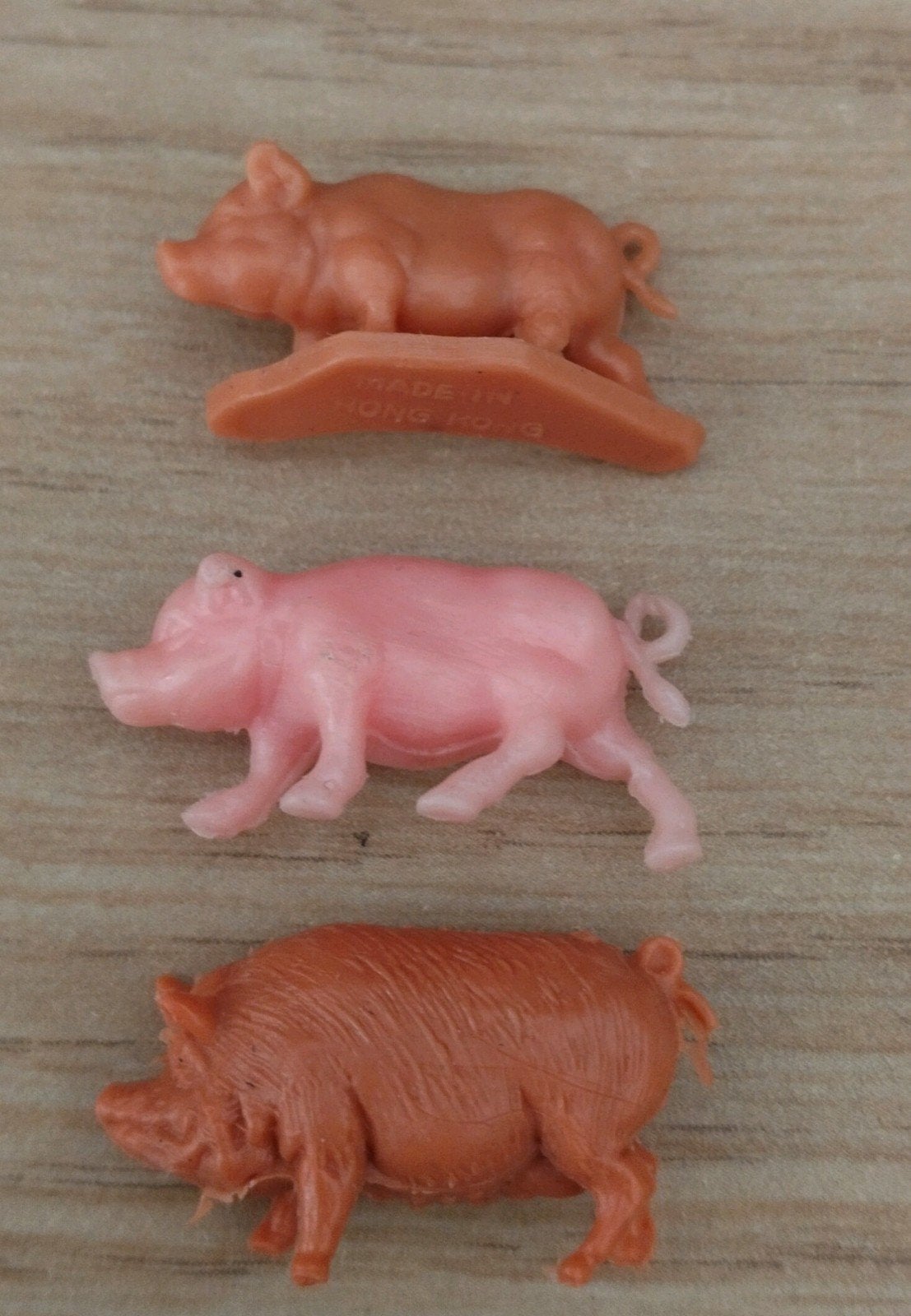 Set van 3 kleine varkens, Verzenden, Gebruikt