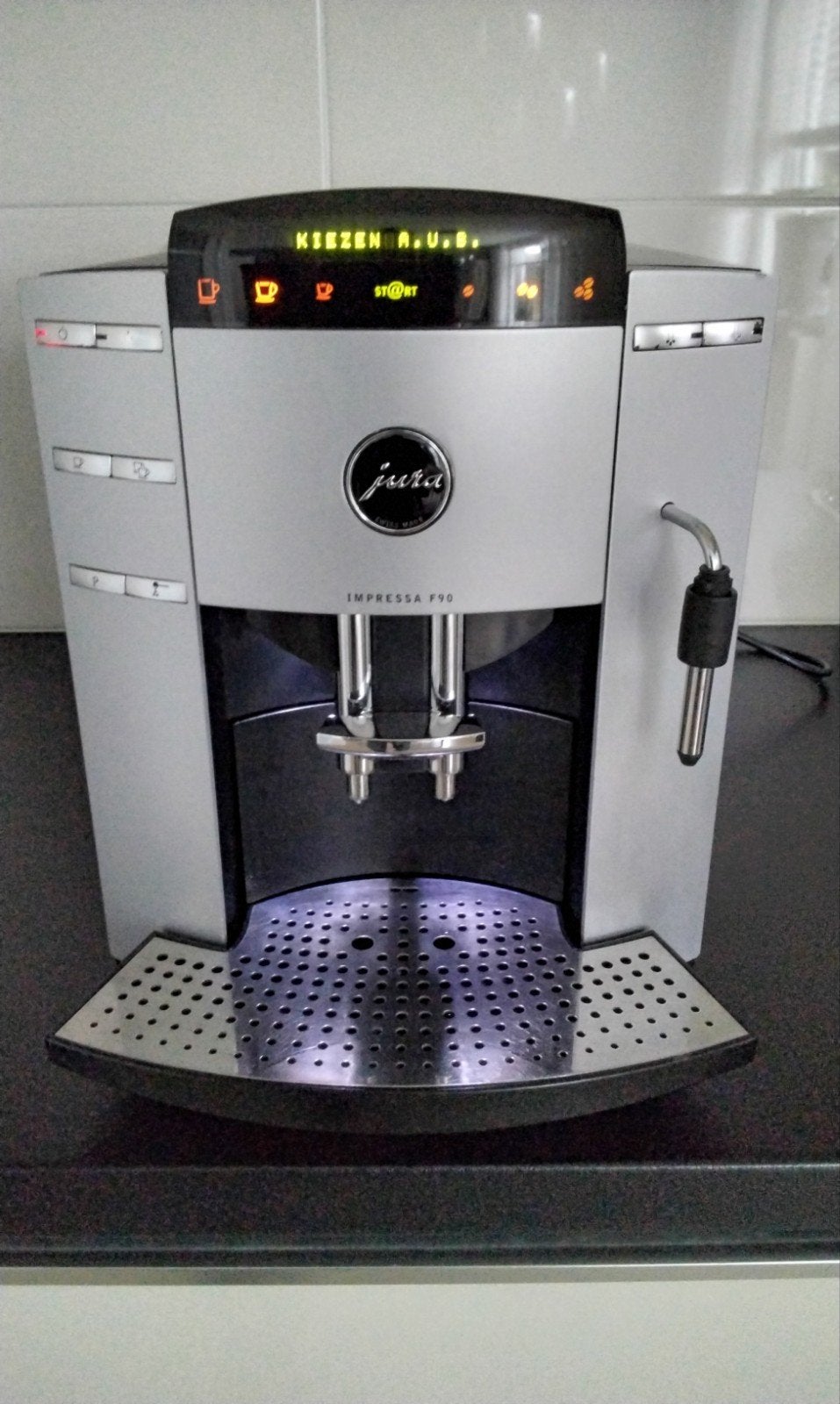 Jura F90 Koffiemachine, Gebruikt, Koffiemachine, Koffiebonen, Ophalen