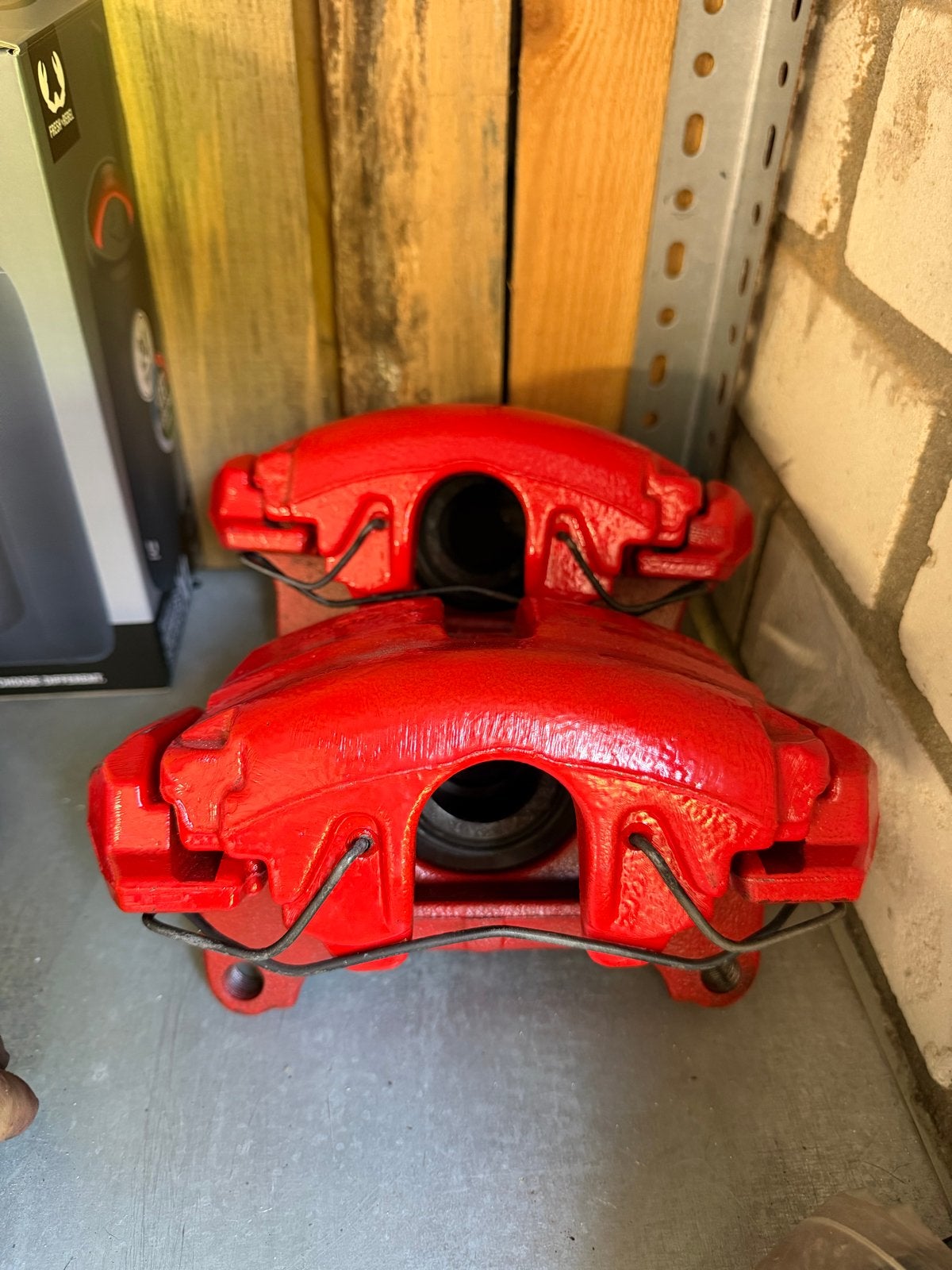 Golf 5 GTI remklauwen voorzijde - Rood, Ophalen of Verzenden, Gebruikt, Volkswagen