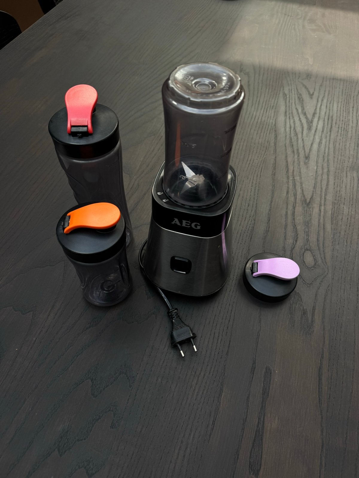 AEG SB2500 Blender - Mixer Smoothiemaker, Ophalen of Verzenden, Gebruikt, Blender to go