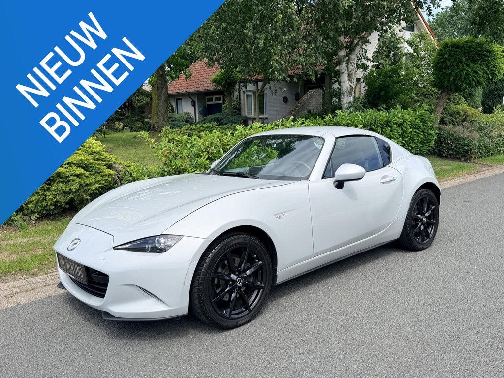 Mazda MX-5 2.0 SkyActiv-G 160pk GT-M•Automaat•Leder, Auto's, Mazda, 1998 cc, Gebruikt, Euro 6, 4 cilinders