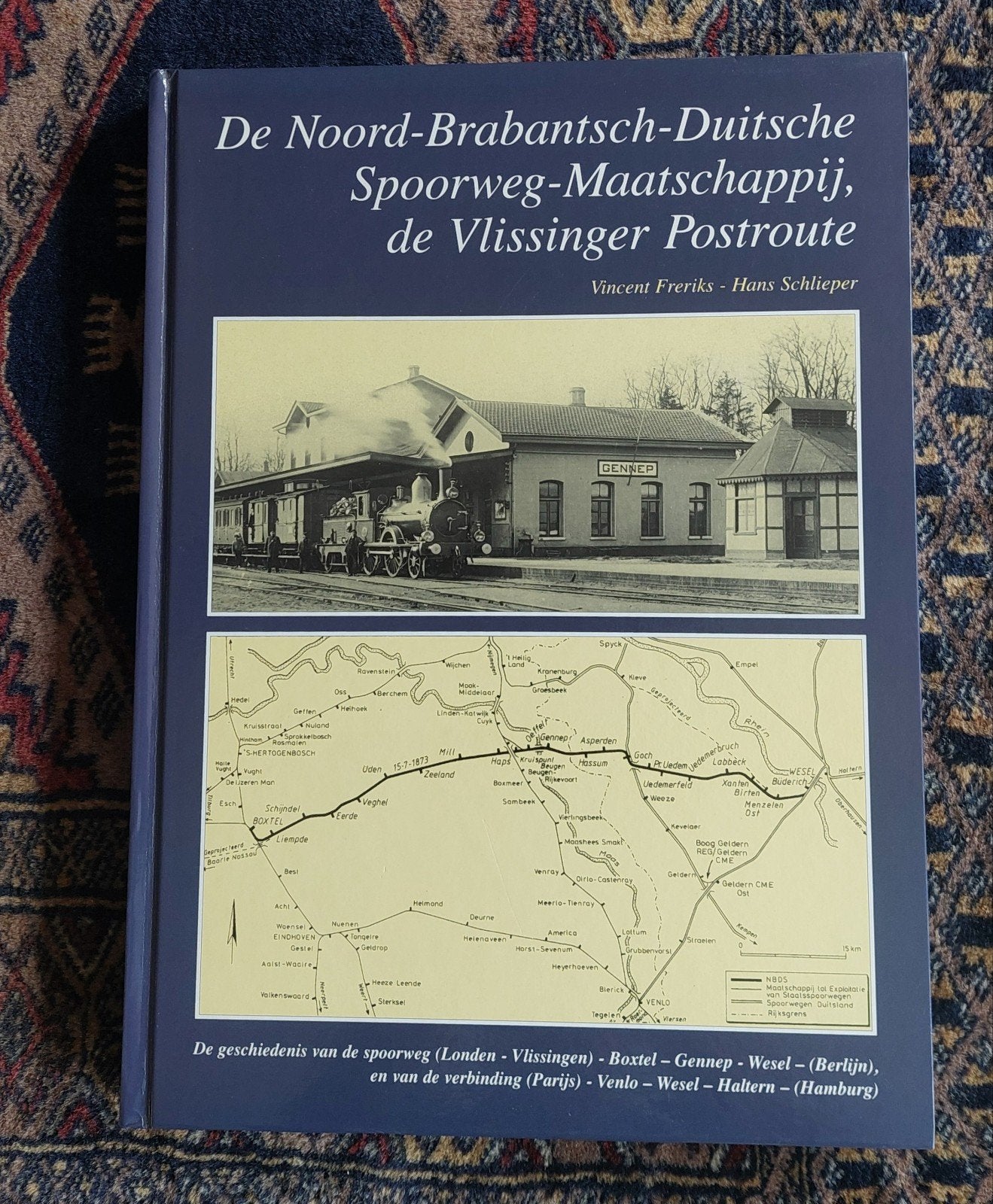 Spoor, Spoorlijn, Noord-Brabantsch-Duitsche Spoorweg-Maatsch, Ophalen of Verzenden