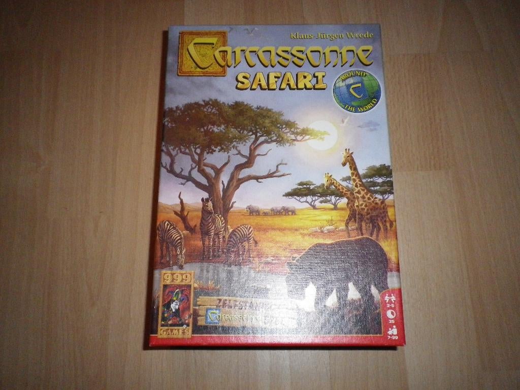 Carcassonne Safari, Ophalen of Verzenden, Zo goed als nieuw, 999 games