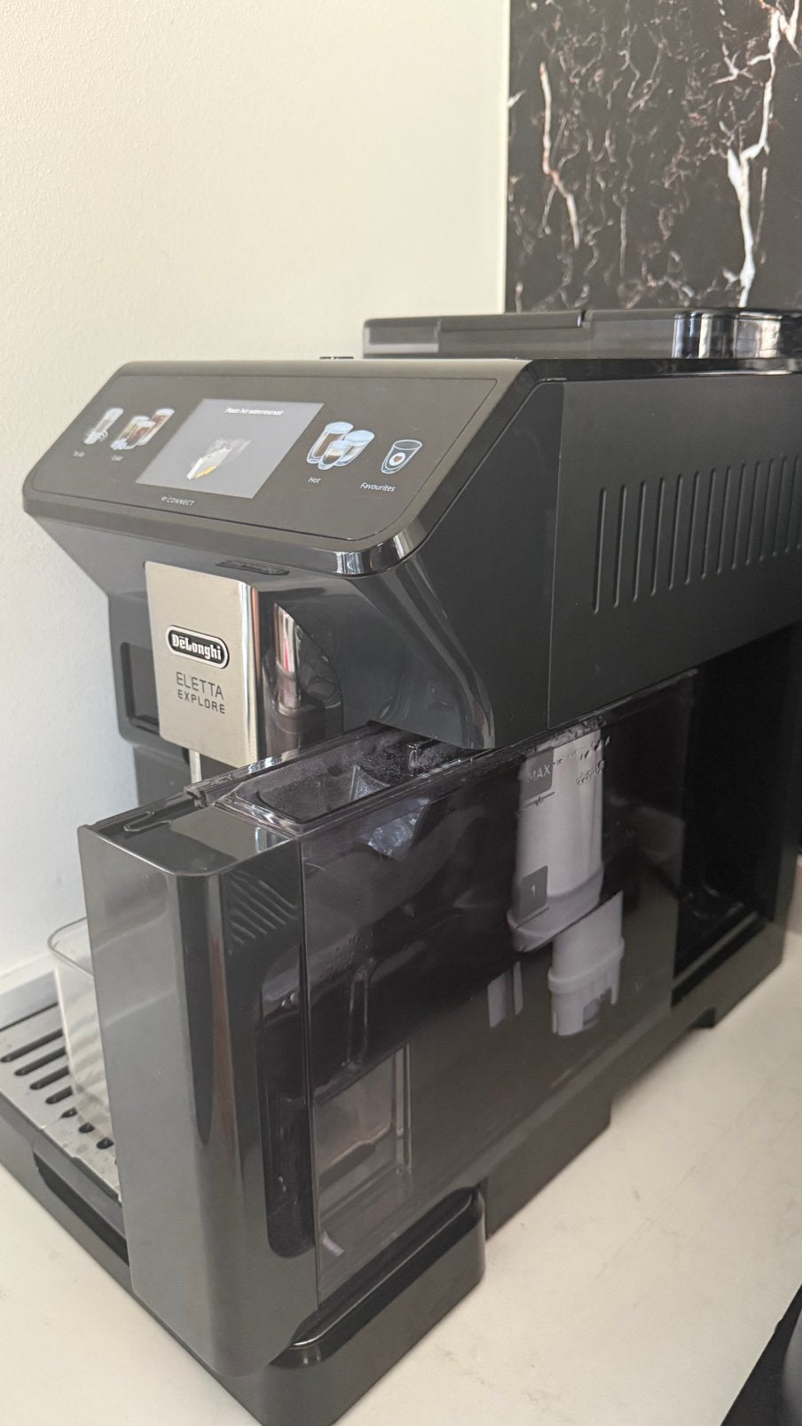De'Longhi Eletta Explore volautomatische espressomachine, Ophalen of Verzenden, Zo goed als nieuw, 4 Ghz of meer