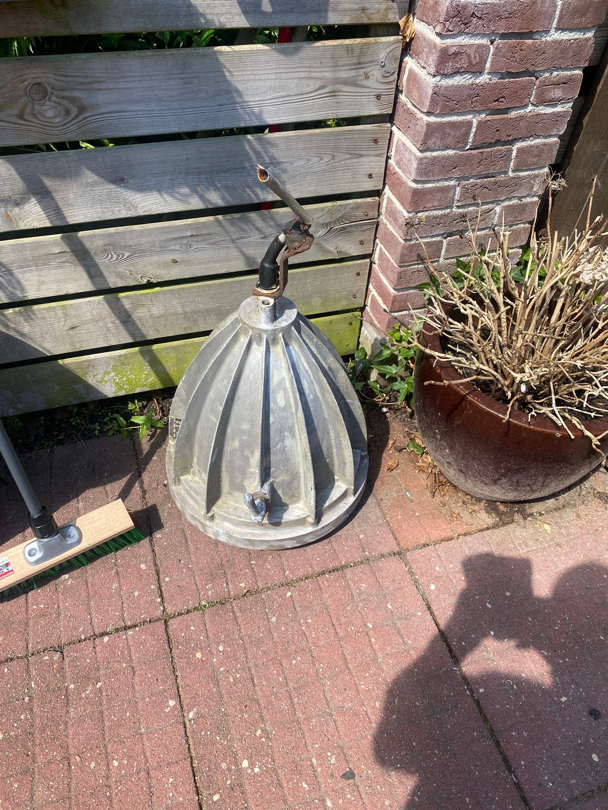 Offshore Hijskraan verlichting, Tuin en Terras, Buitenverlichting, Ophalen, Zo goed als nieuw, Netvoeding, Minder dan 50 watt