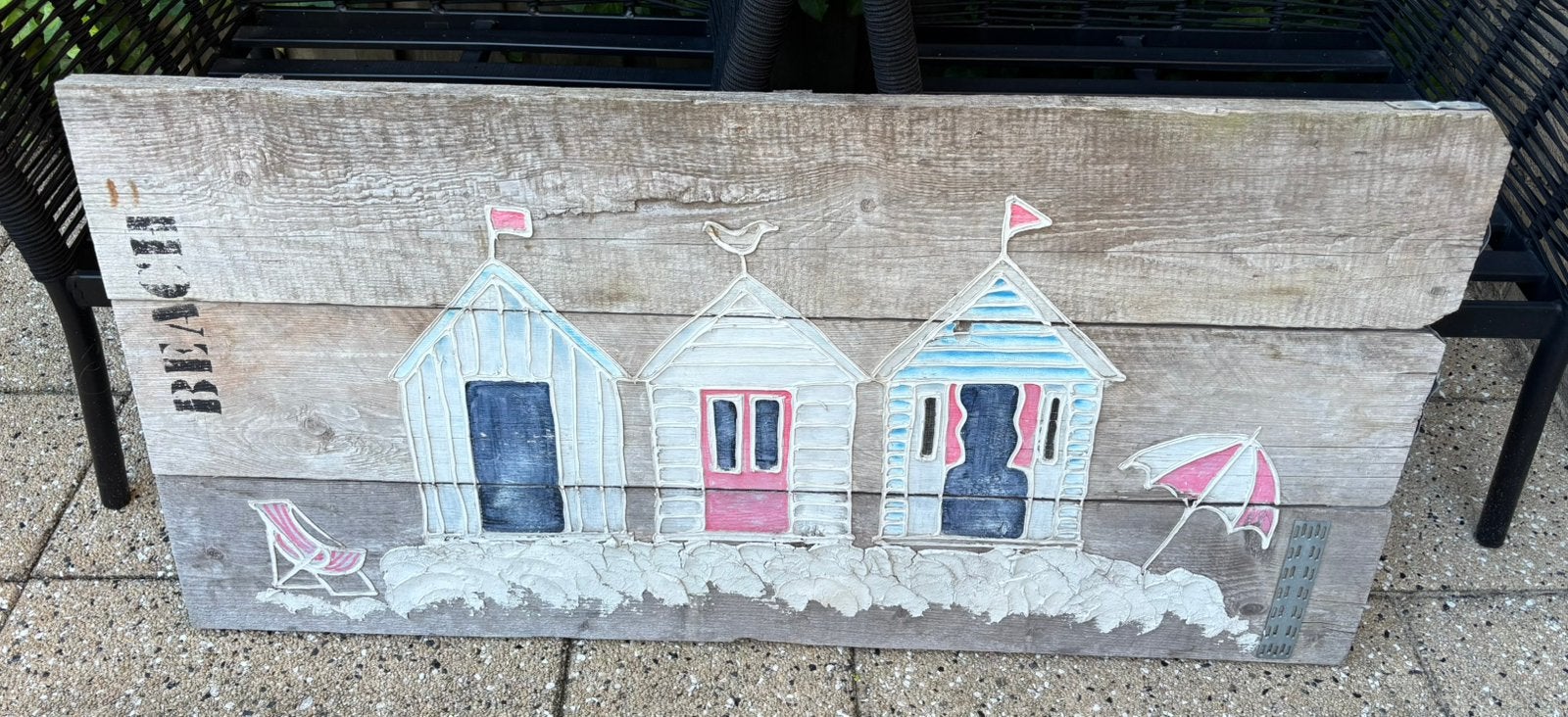 Beach wanddecoratie, Ophalen, Gebruikt