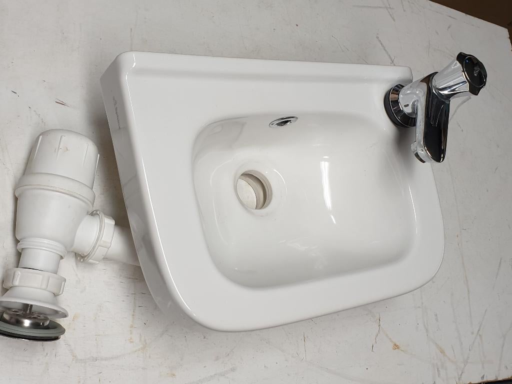 Fonteintje 35 x 25 cm compleet, Ophalen of Verzenden, Nieuw, Toilet