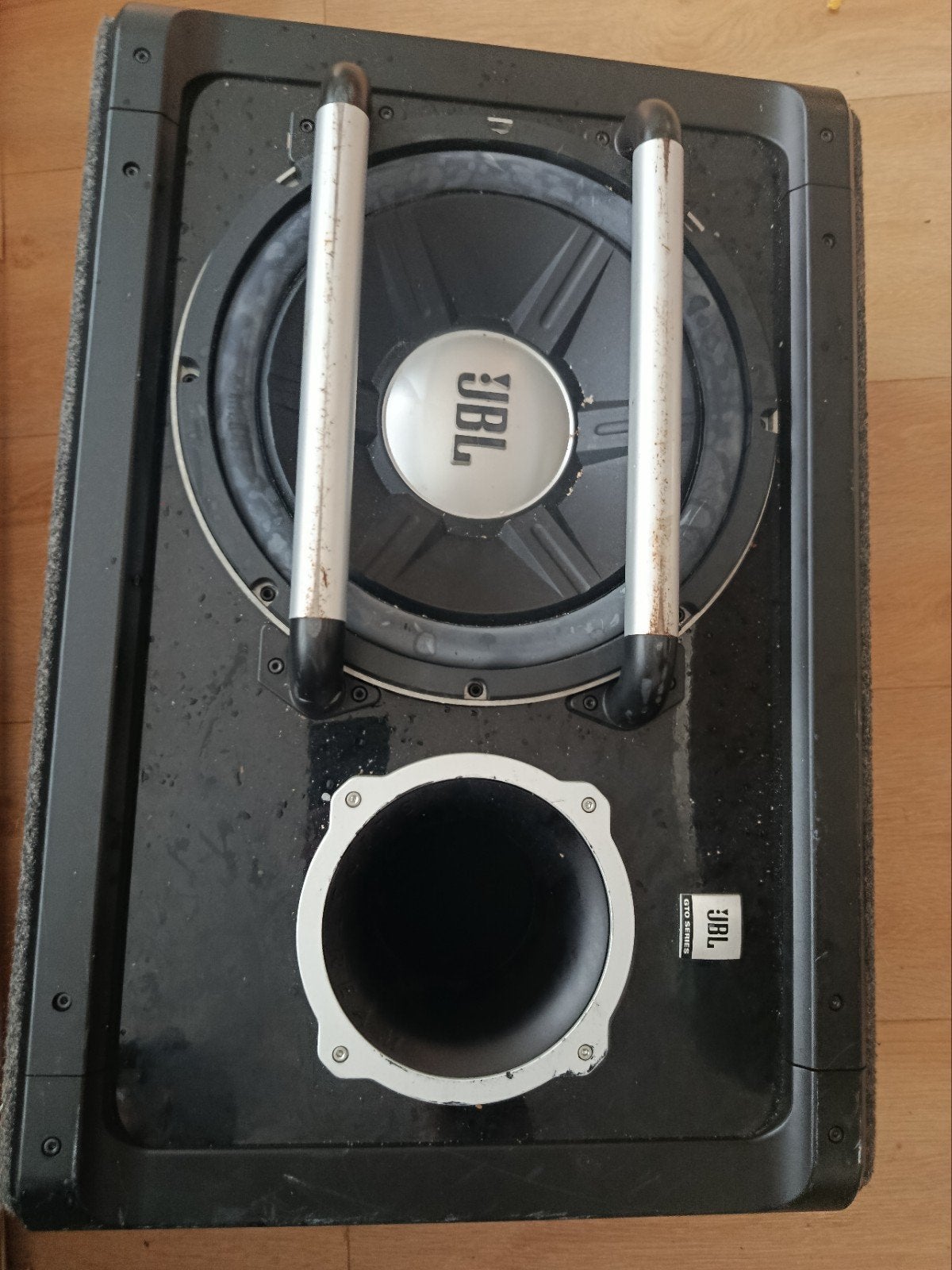 JBL GTO1214BR Subwoofer in Bassreflexkast - 300W RMS, Ophalen, Gebruikt