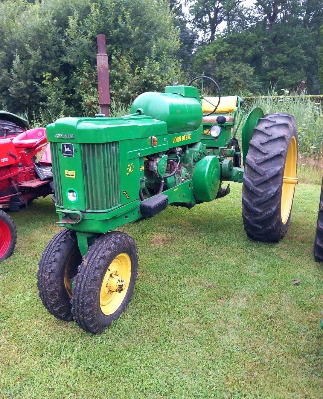 John deere 50 oldtimer met kenteken, Zakelijke goederen, Agrarisch | Tractoren, Ophalen, Gebruikt, Tot 80 Pk, John Deere