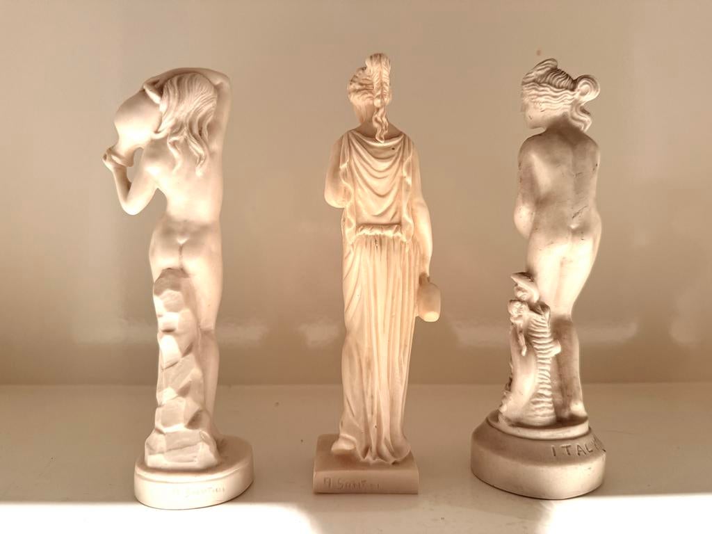 Set van 3 Vintage Voltera vrouwenfiguren ca 1960-1980  €85,-, Antiek en Kunst, Ophalen of Verzenden