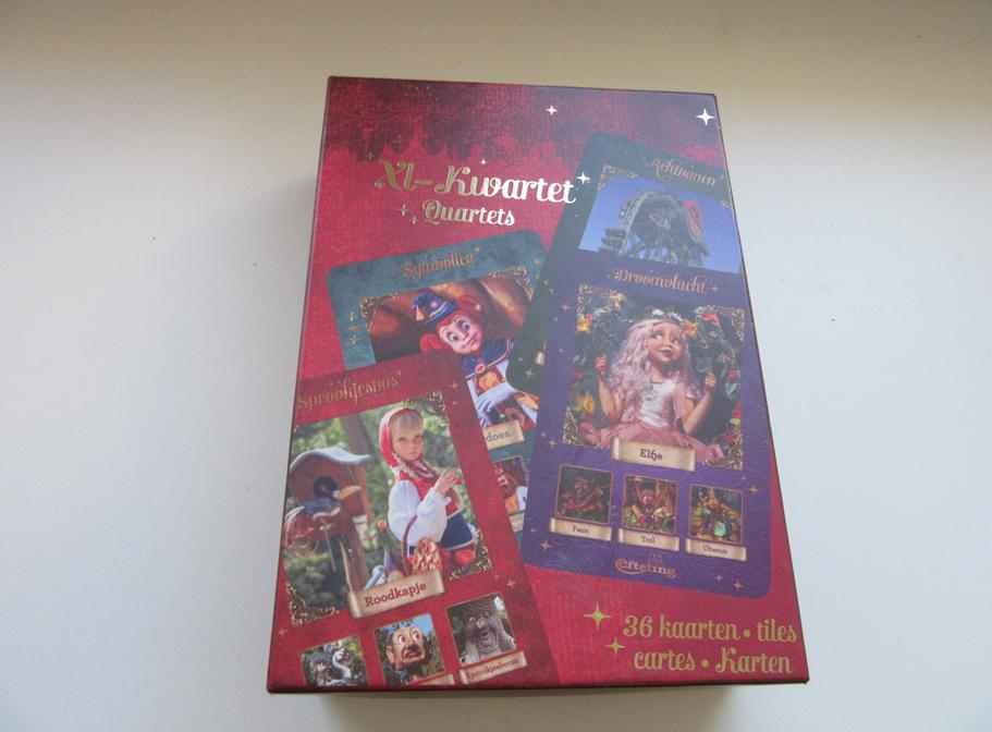 Efteling XL kwartet spel, Verzamelen, Efteling, Verzenden, Zo goed als nieuw, Overige typen