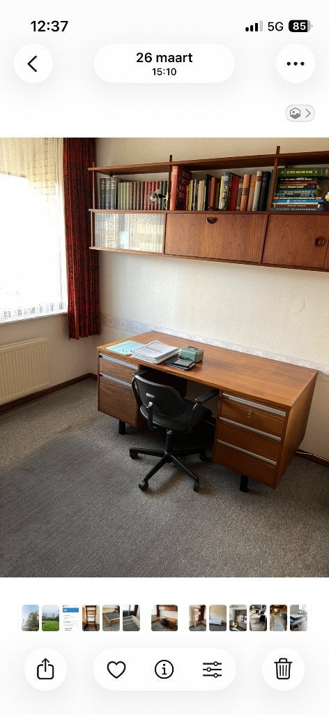 Boeken wandmeubel, Ophalen, Nieuw, Met deur(en), Minder dan 100 cm