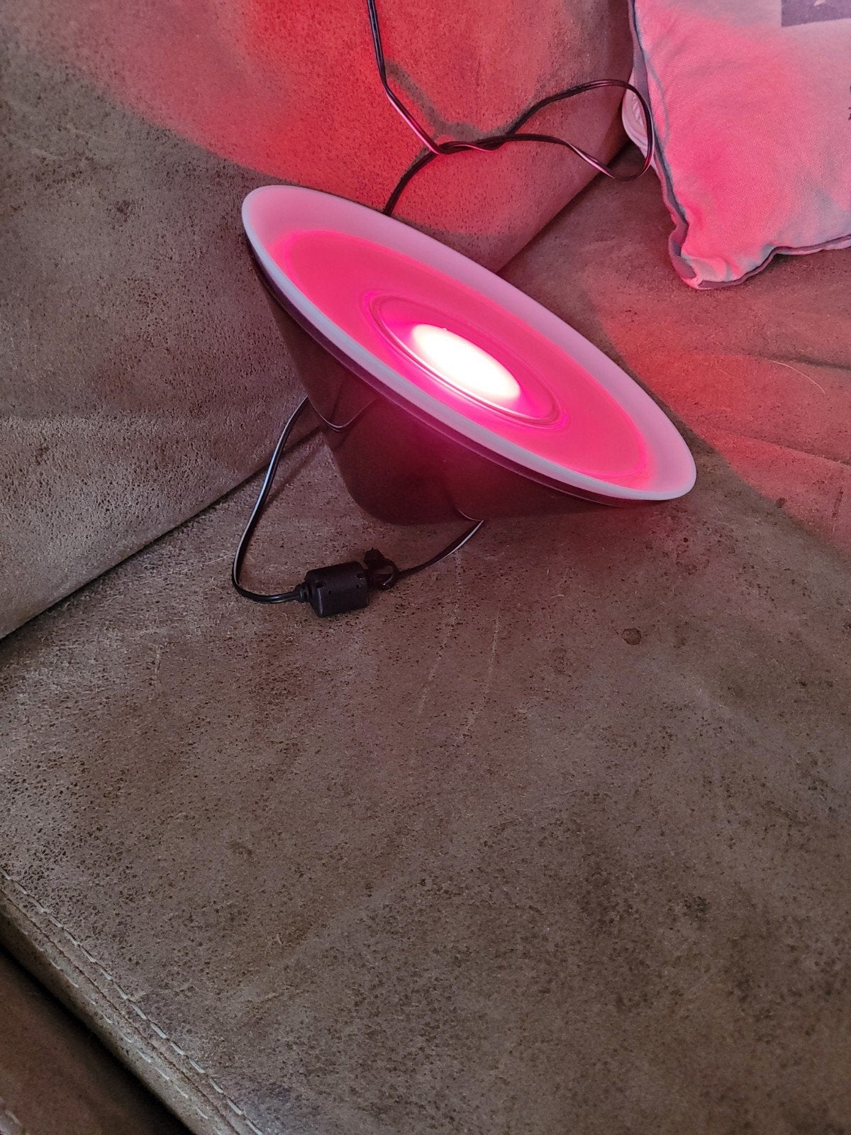 philips living colors conic sfeerlamp gen 2 geen ab, Huis en Inrichting, Kunststof, Gebruikt, Vloerspot of Grondspot, Overige fittingen