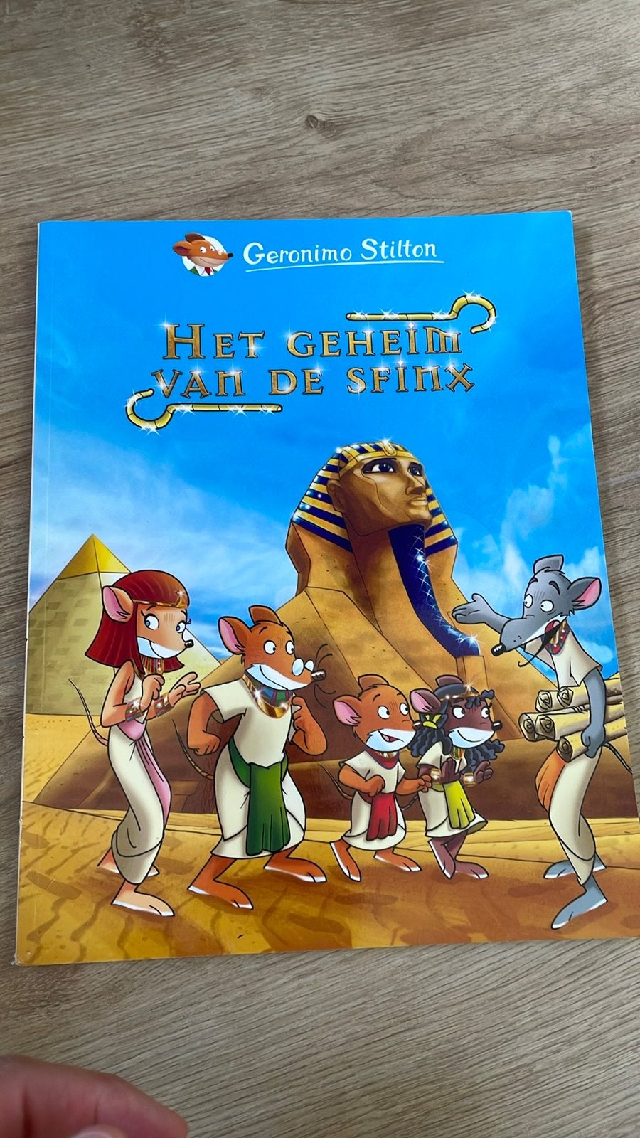 Geronimo Stilton - Het Geheim van de Sfinx, Ophalen of Verzenden, Zo goed als nieuw, Fictie