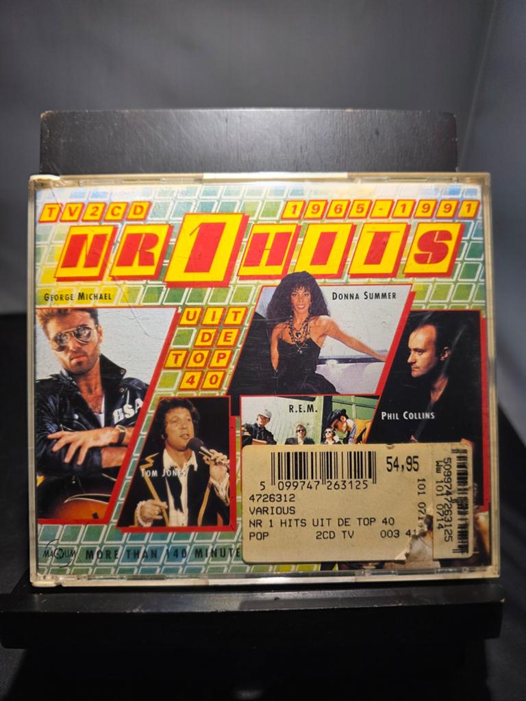 TV2CD NR 1 HITS UIT DE TOP 40 1965-1991 (2CD), Cd's en Dvd's, Cd's | Pop, Gebruikt, 1990 - 1999, Boxset, Ophalen of Verzenden