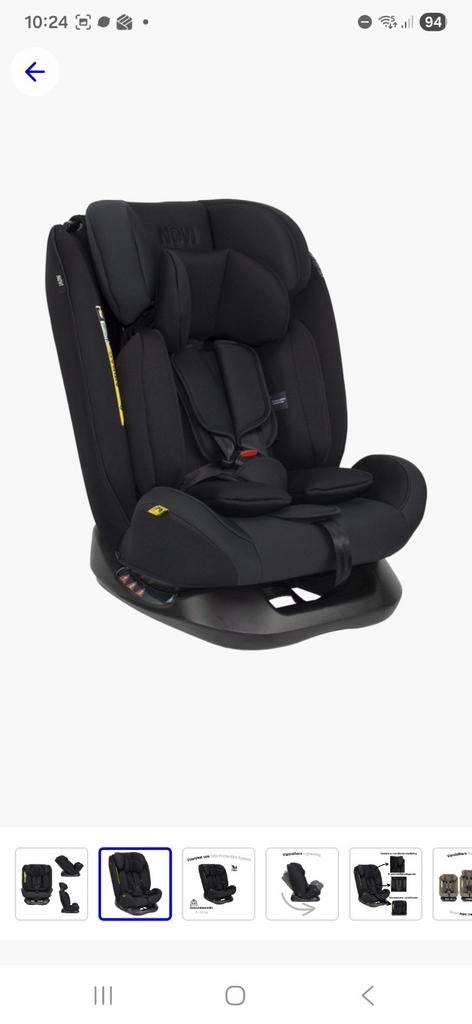 ZGAN Autostoel Lucas Novi, Kinderen en Baby's, Autostoeltjes, Ophalen of Verzenden