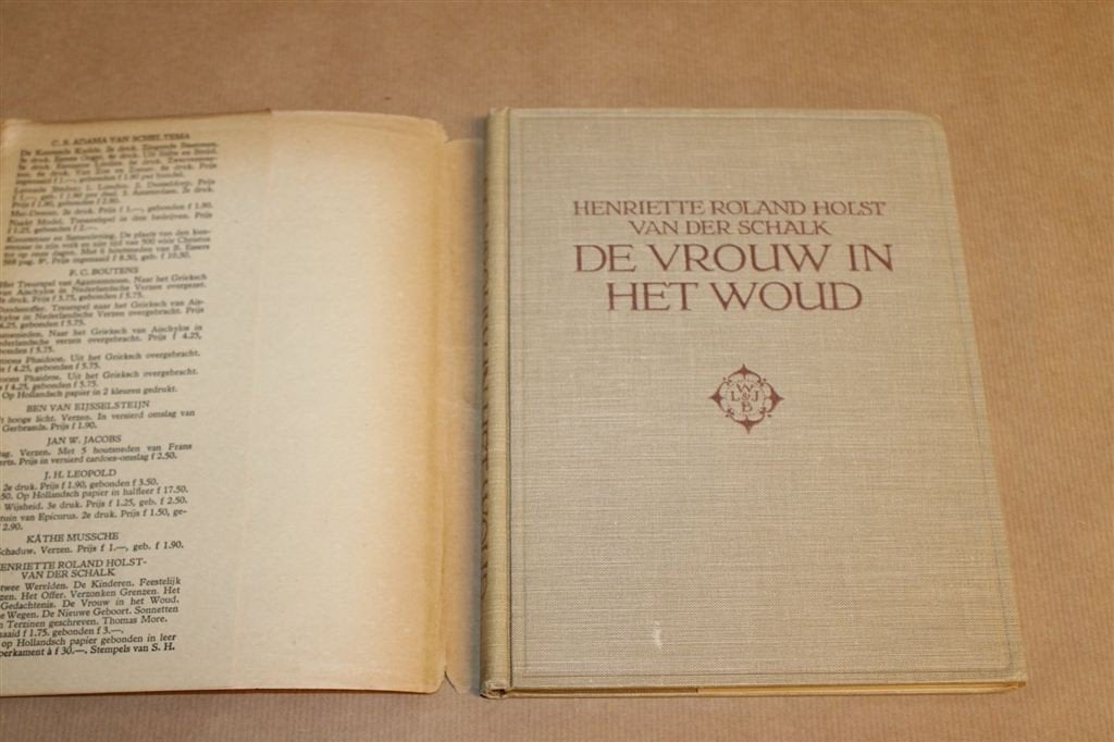 De Vrouw in het Woud — Henriette Roland Holst 1923, Ophalen of Verzenden, Gelezen