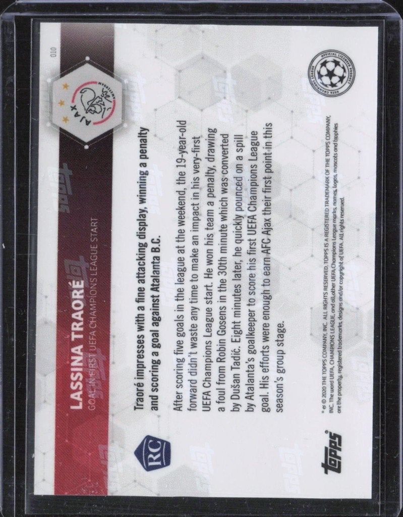 Topps Rookie Lot Moukoko Amad Diallo Moriba Traoré, Ophalen of Verzenden, Zo goed als nieuw, Plaatje