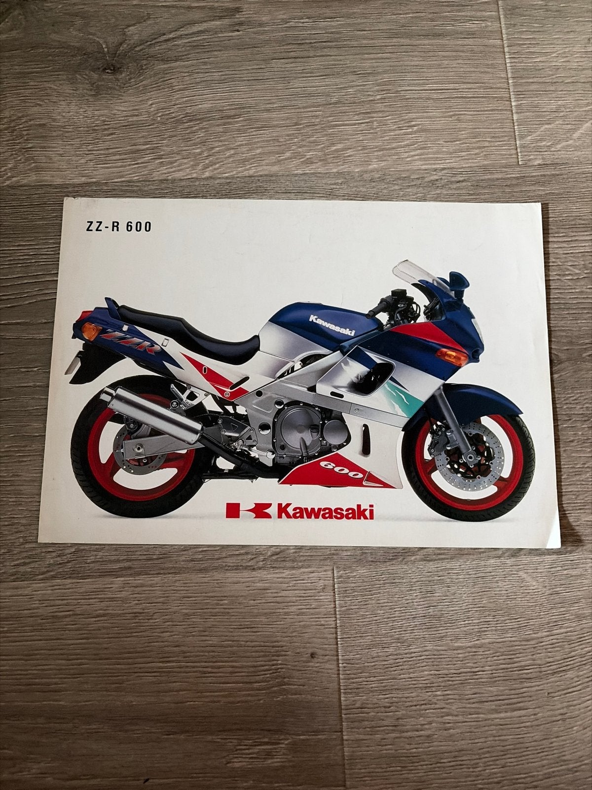 Kawasaki ZZR-R 600 Mini Poster / Folder, Boeken, Motoren, Ophalen of Verzenden, Zo goed als nieuw, Merk of Model