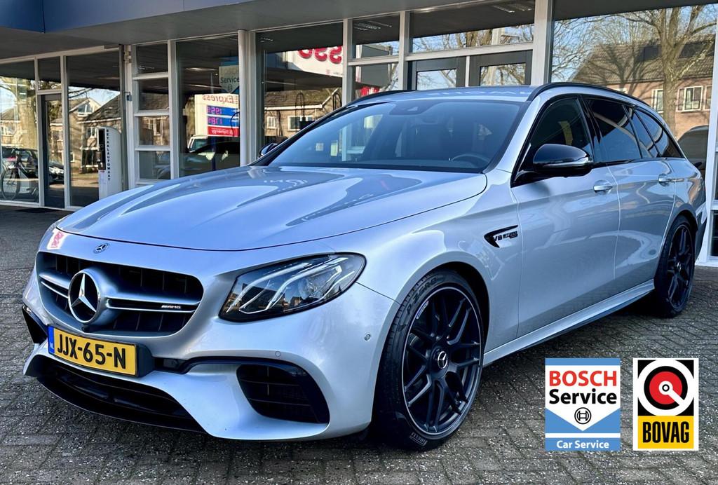 Mercedes E-klasse Estate AMG 63 4MATIC Burmester, 360 Camera, Auto's, Mercedes-Benz, Bedrijf, Te koop, E-Klasse, 360° camera, 4x4