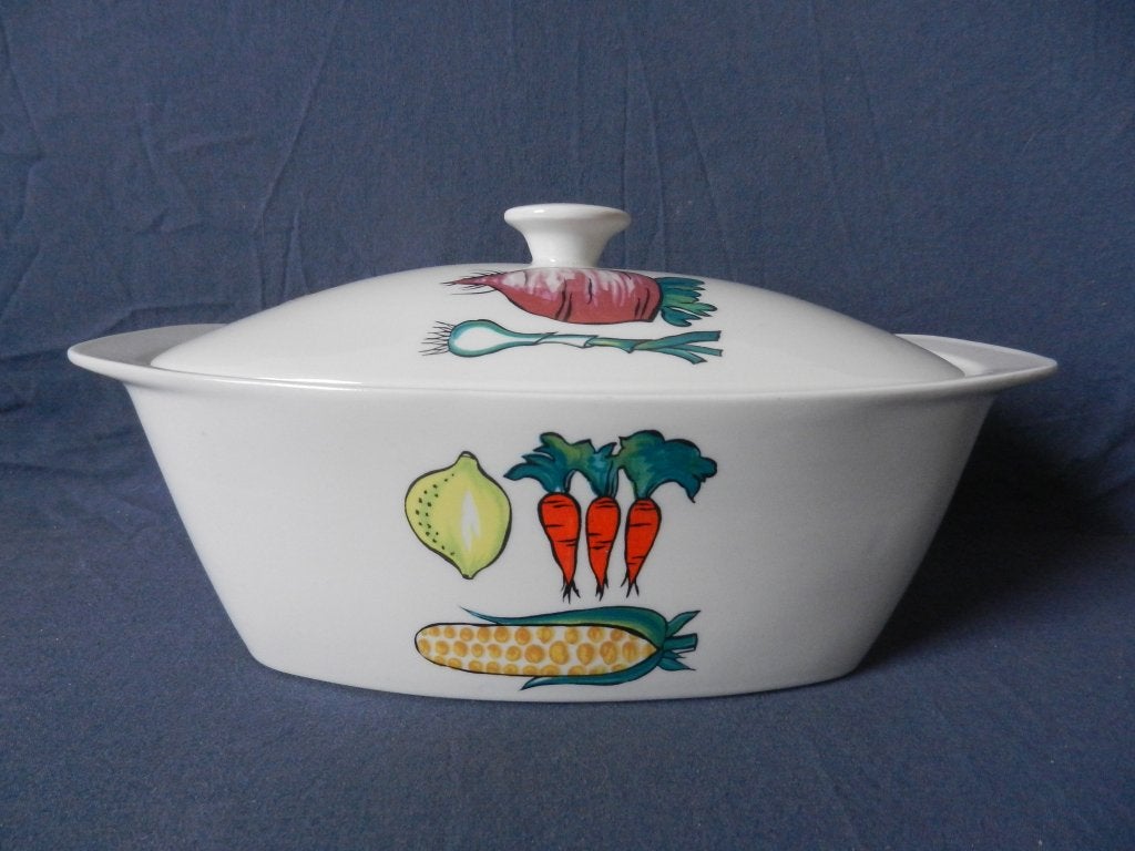 Ovenschaal / terrine Villeroy en Boch decor Primabella Mint2, Keramiek, Nieuw, Ophalen of Verzenden, Schaal of Schalen