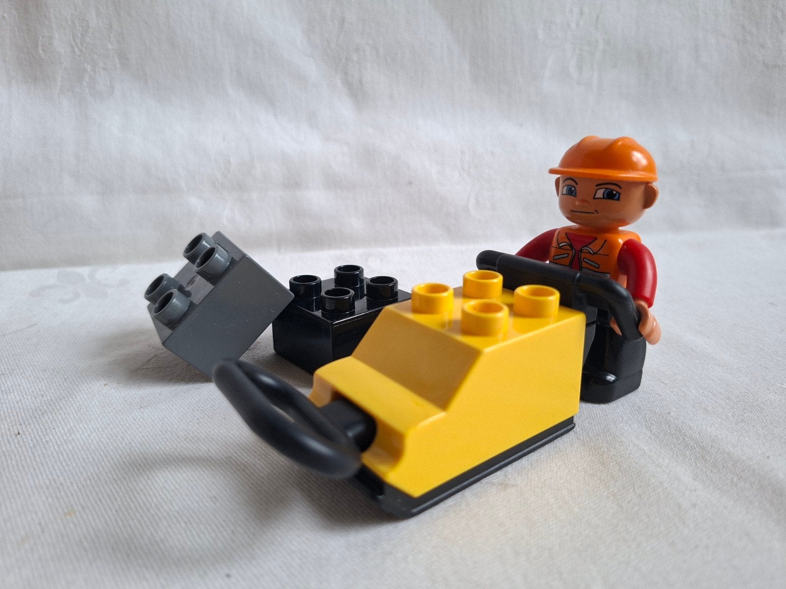 Duplo Stratenmaker met trilplaat set 4661, Ophalen of Verzenden, Zo goed als nieuw, Duplo, Complete set