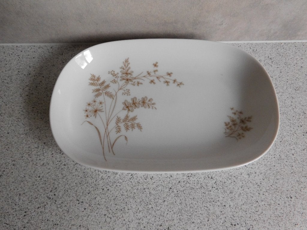 Zuurschaal 21,5x14 cm.  Wilde Bloemen Arzberg, Arzberg, Ophalen of Verzenden, Overige stijlen, Porselein