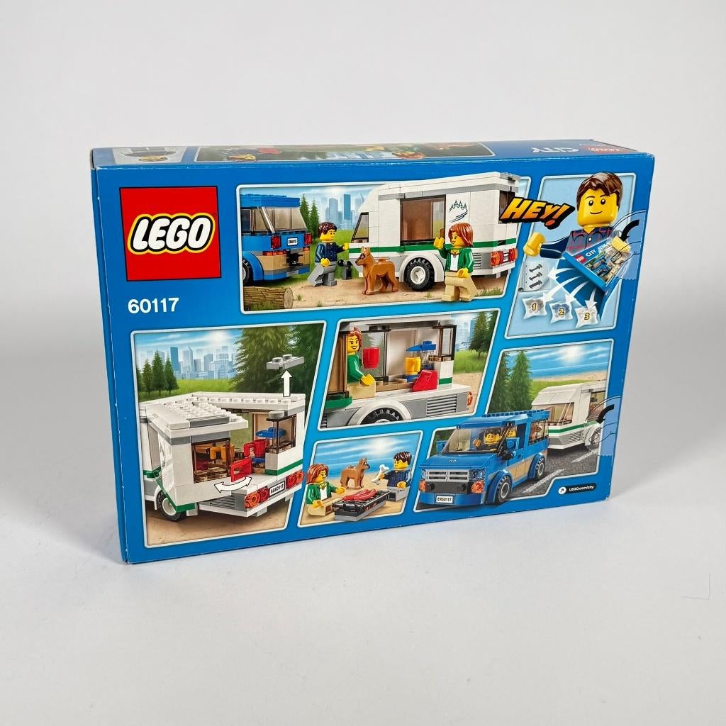 LEGO City 60117 Busje met Caravan – Nieuw, City, Lego, Nieuw, Ophalen of Verzenden