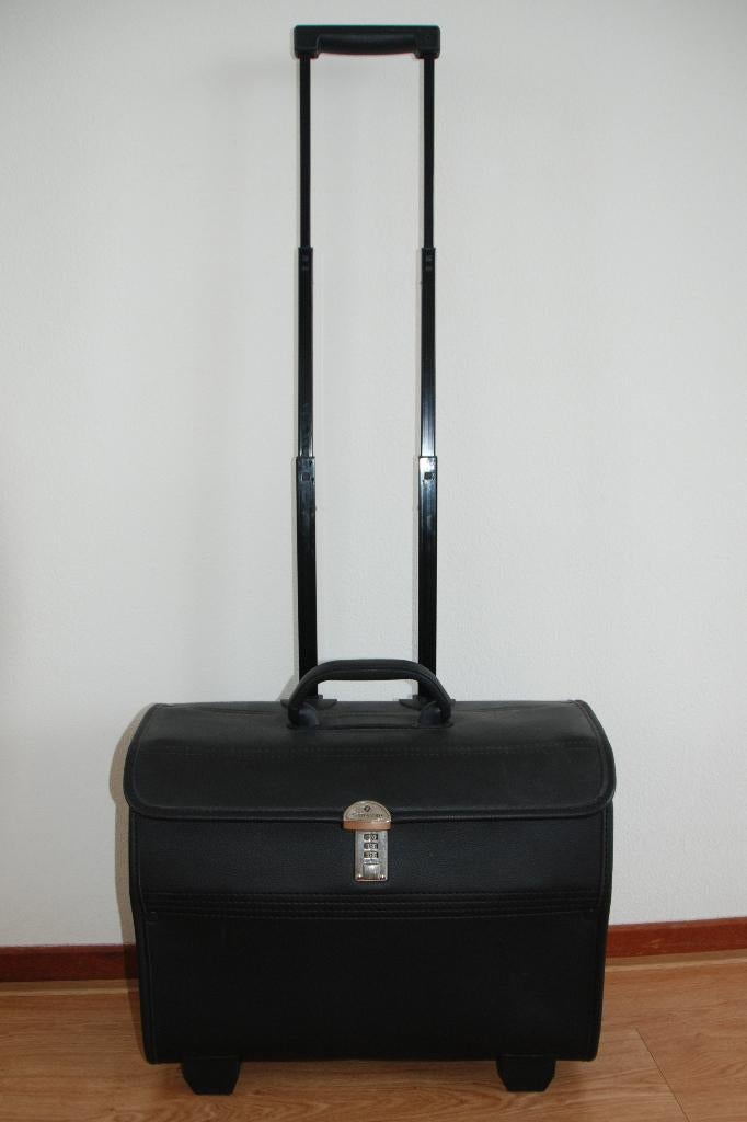 Samsonite Syntonic Transit Piloten koffer / trolley, Wieltjes, Gebruikt, Hard kunststof, Verzenden