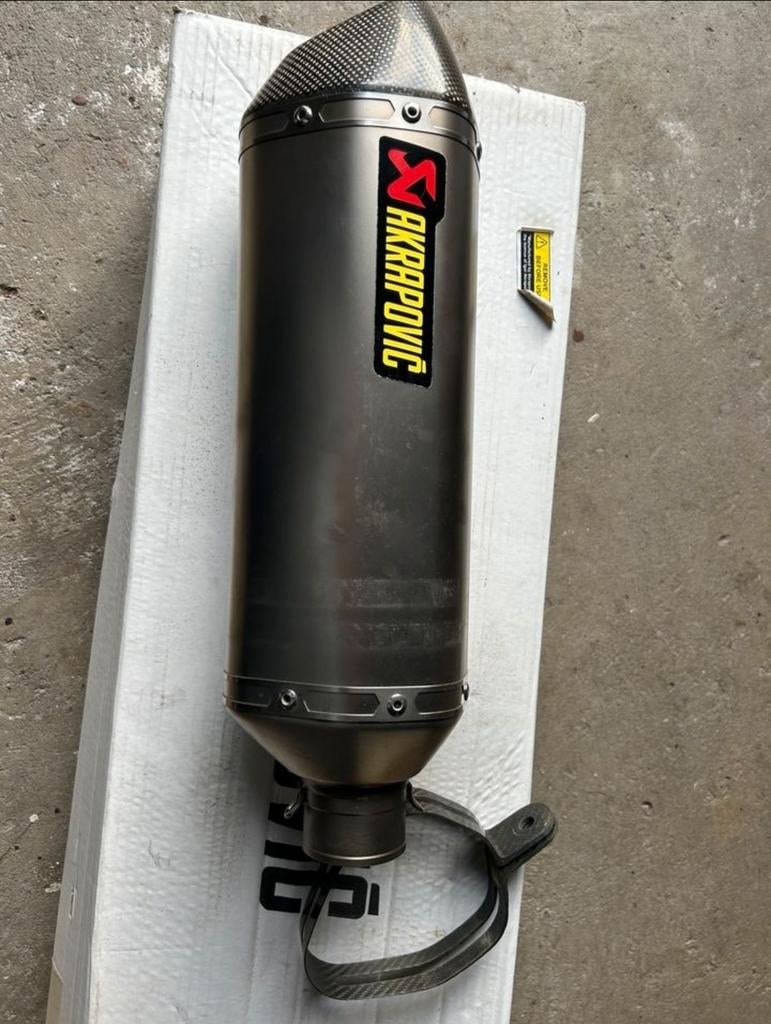 Akrapovic Yamaha tmax t max 500 530 uitlaat demper, Motoren, Onderdelen | Yamaha, Ophalen of Verzenden, Gebruikt
