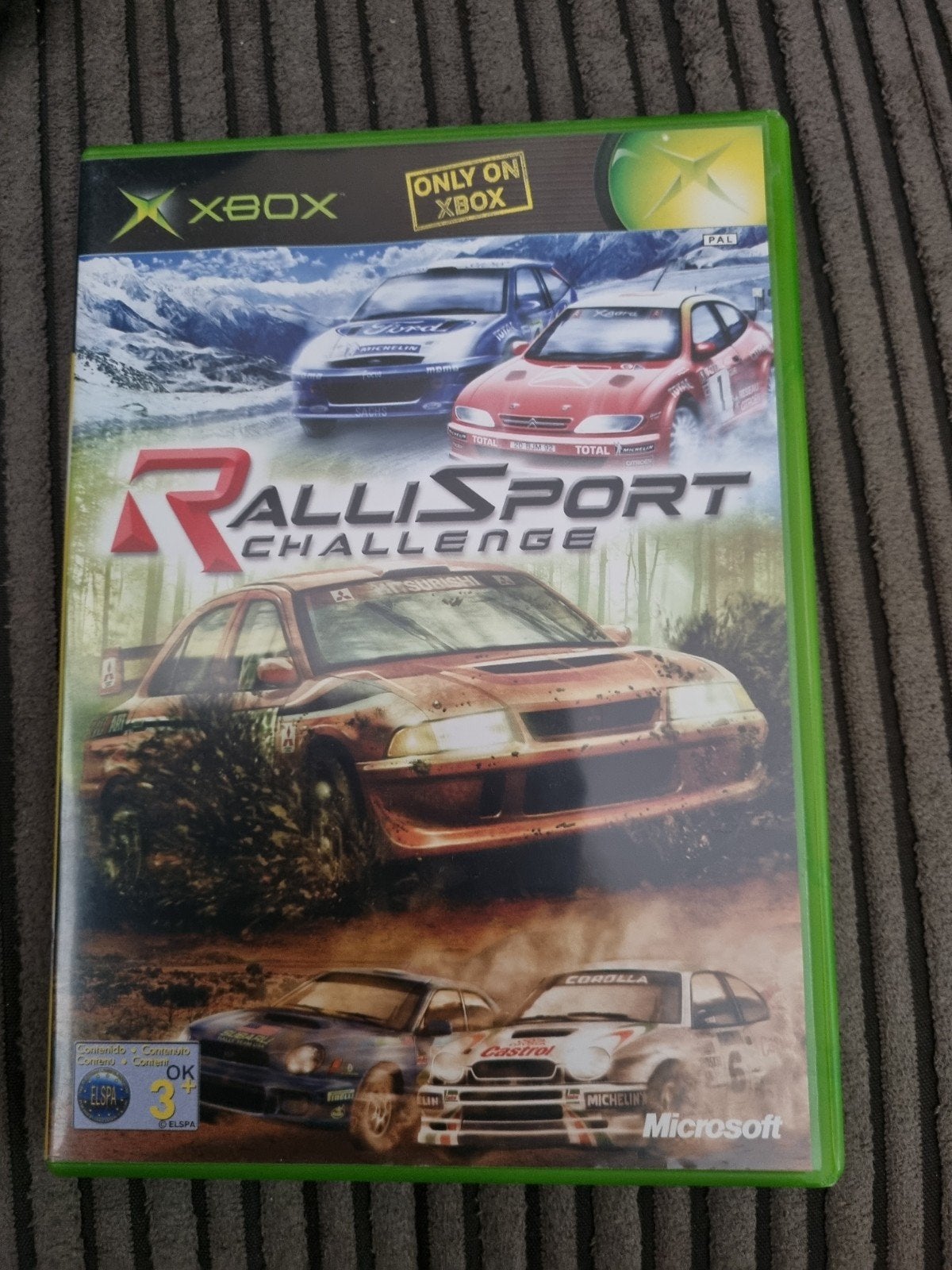 RalliSport Challenge - Xbox Racegame, Gebruikt, Racen en Vliegen, Eén computer, Ophalen of Verzenden