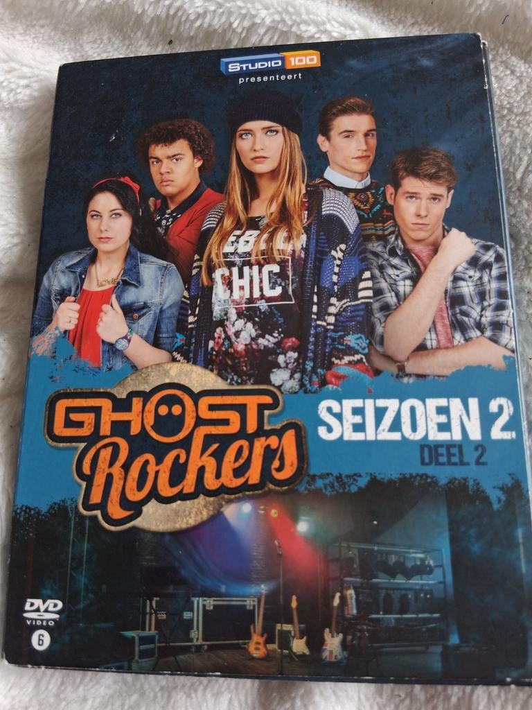 Ghost Rockers Seizoen 2 Deel 2 DVD, Avontuur, Ophalen of Verzenden, Zo goed als nieuw, Vanaf 6 jaar