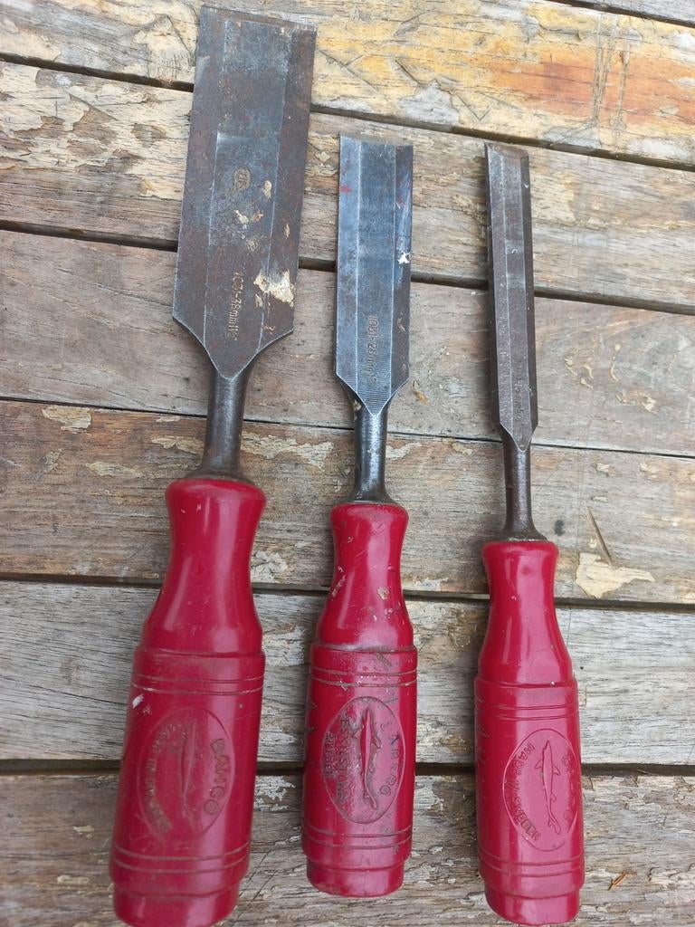 Houtbeitels.bahco, Doe-het-zelf en Verbouw, Gereedschap | Handgereedschap, Ophalen of Verzenden