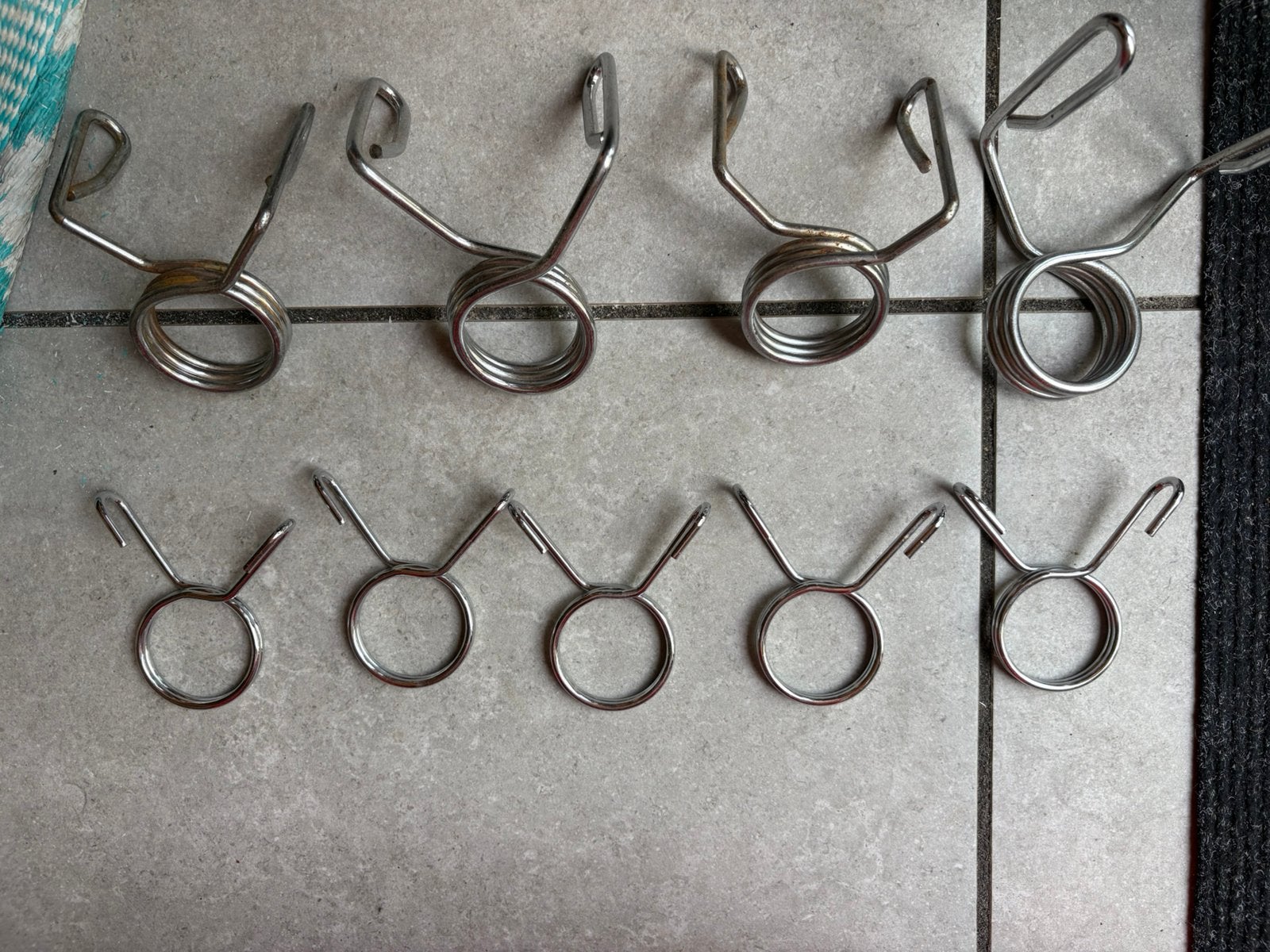 Opsluiters voor barbells olympische stang, Ophalen, Zo goed als nieuw, Overige typen
