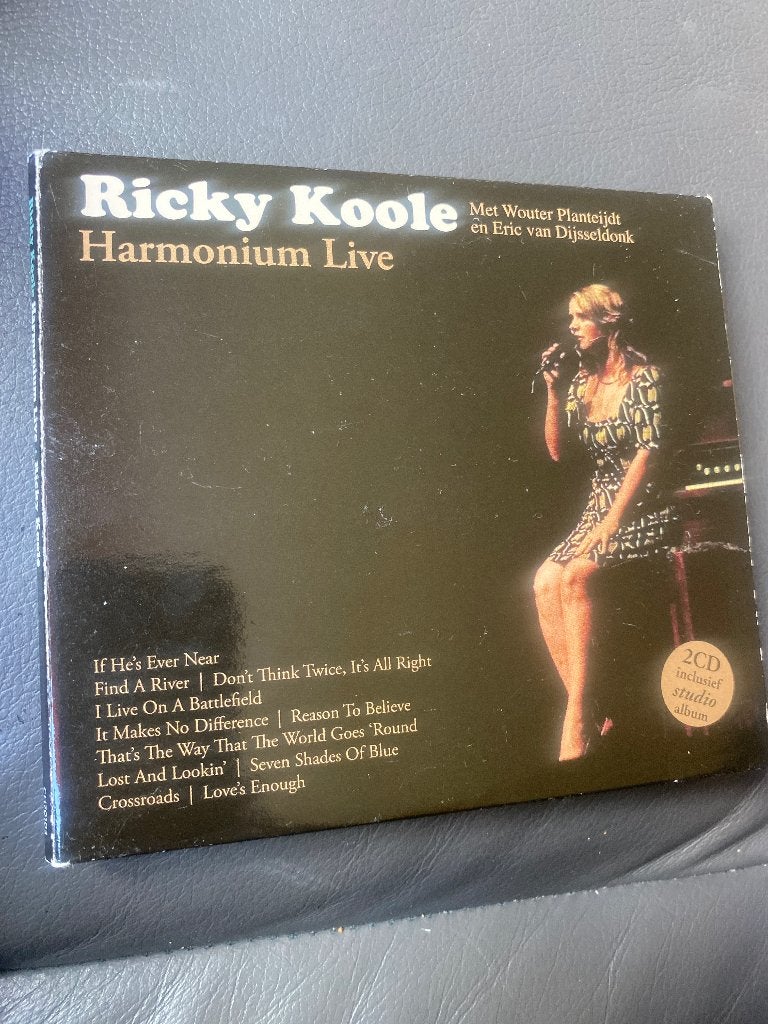 Ricky Koole Harmonium Live 2CD - Jazz/Blues, 1980 tot heden, Boxset, Ophalen of Verzenden, Zo goed als nieuw