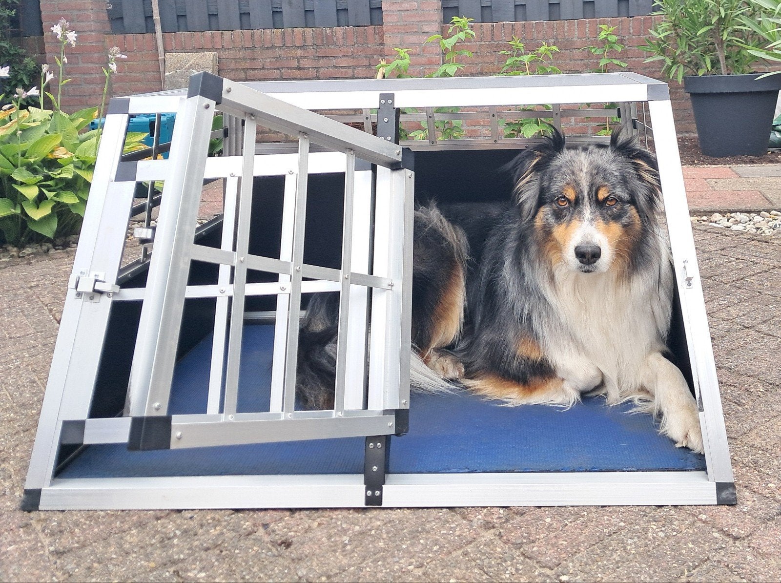 Tectake hondenbench, Ophalen, Zo goed als nieuw