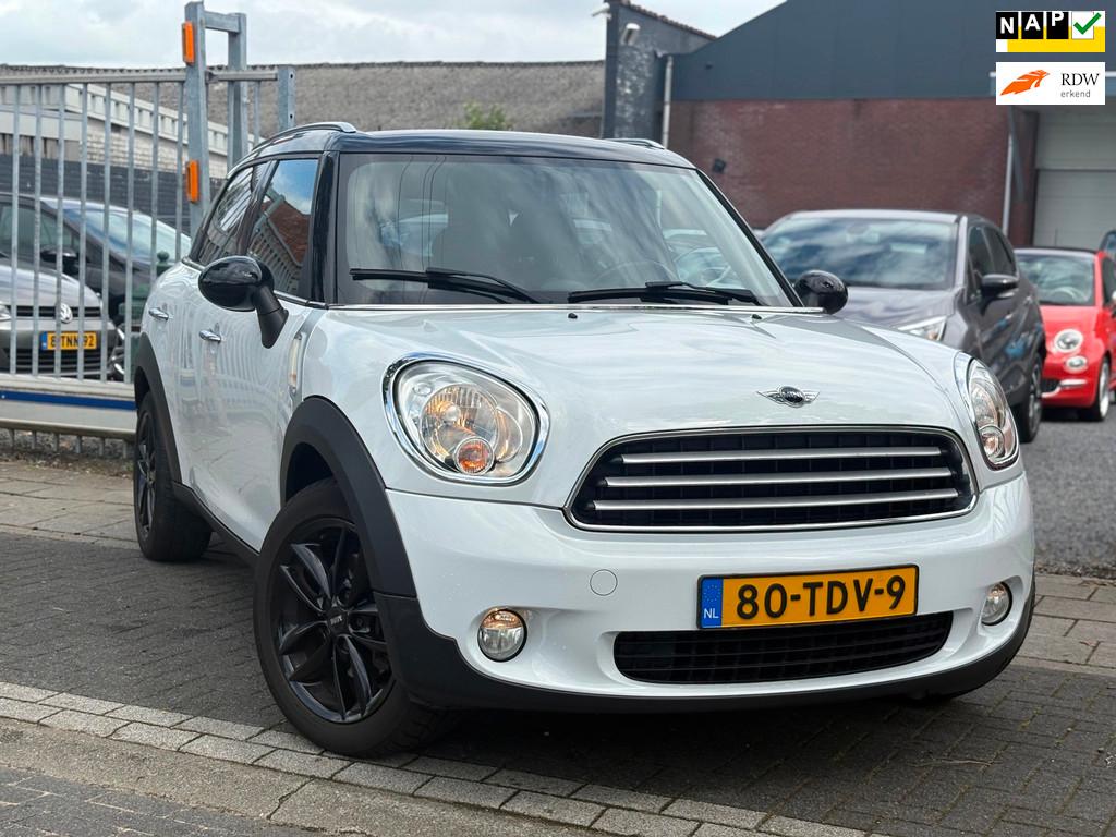 Mini Mini Countryman 1.6 Cooper Business Line | Half Leder |, Voorwielaandrijving, Euro 5, Gebruikt, Zwart