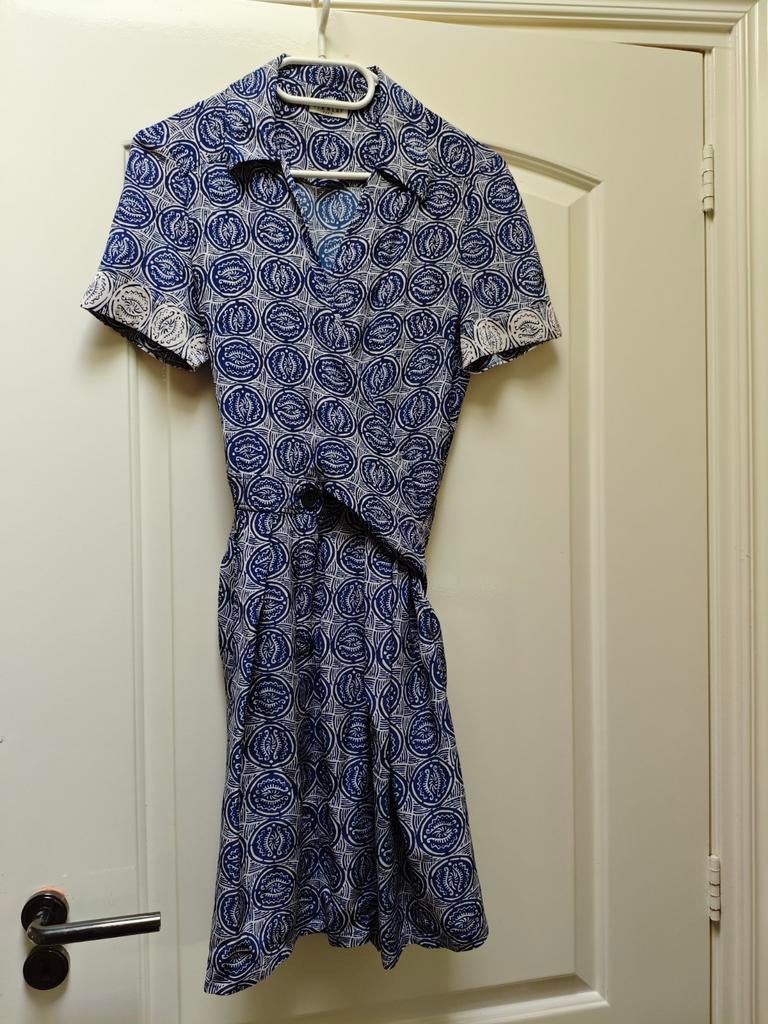 Jurk van Claudie Pierlot maat 36, Kleding | Dames, Blauw, Claudie Pierlot, Ophalen of Verzenden, Zo goed als nieuw