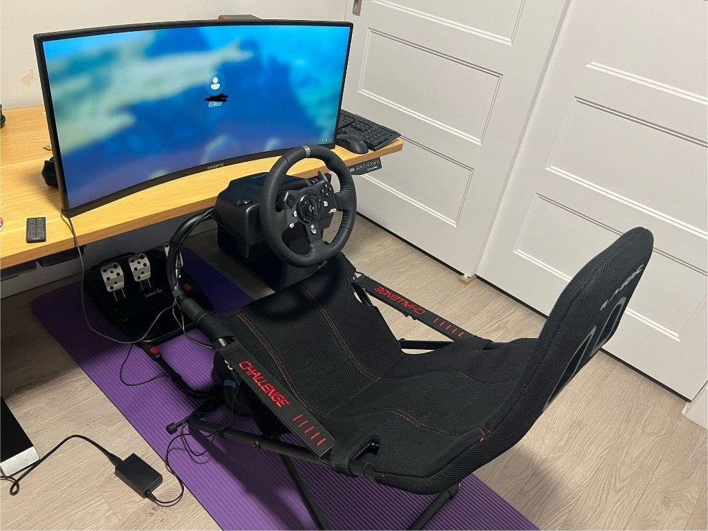 Playseat Challenge (zonder stuur en pedalen), Spelcomputers en Games, Ophalen of Verzenden, Zo goed als nieuw, Playseat of Racestoel