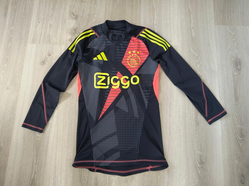 Ajax Adidas keepers shirt maat 164 (S) Pasveer nr. 22, Adidas, Gebruikt, Jongen of Meisje, Ophalen of Verzenden