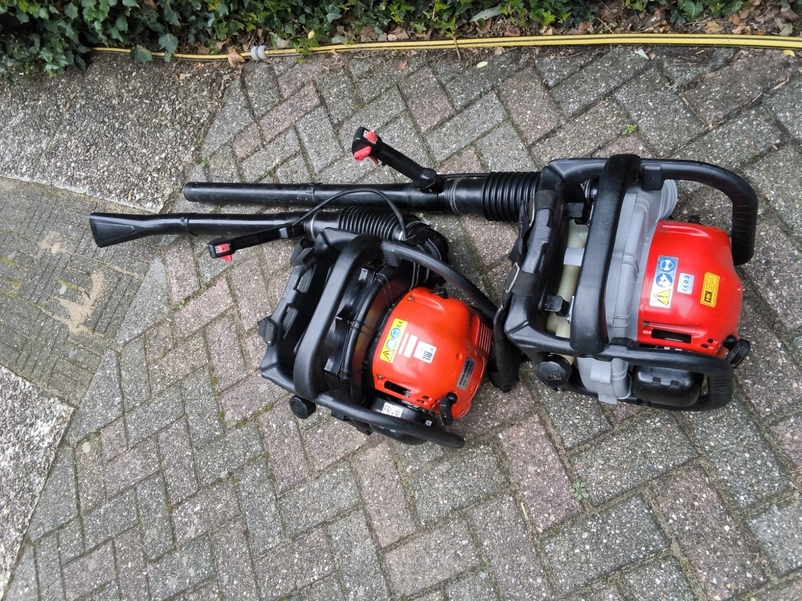 Bladblazers Dolmar PB500 R / en Robin FL500, Tuin en Terras, Benzine, Gebruikt, Ruggedragen, Ophalen of Verzenden