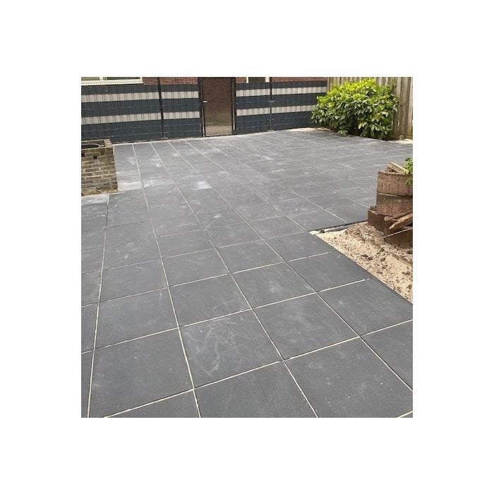 50x50x5cm terras tegel antraciet NIEUW, Ophalen of Verzenden, Zo goed als nieuw, Beton, Terrastegels