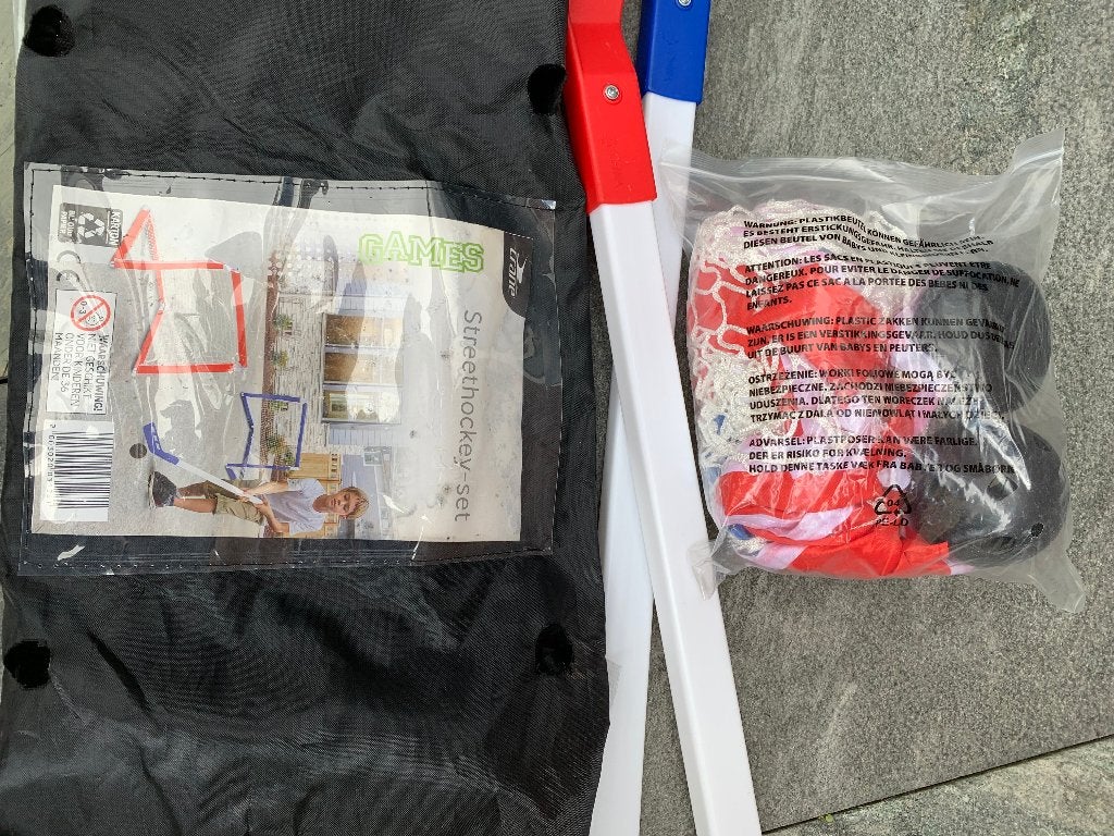 street hockey set, Ophalen of Verzenden, Zo goed als nieuw, Overige typen