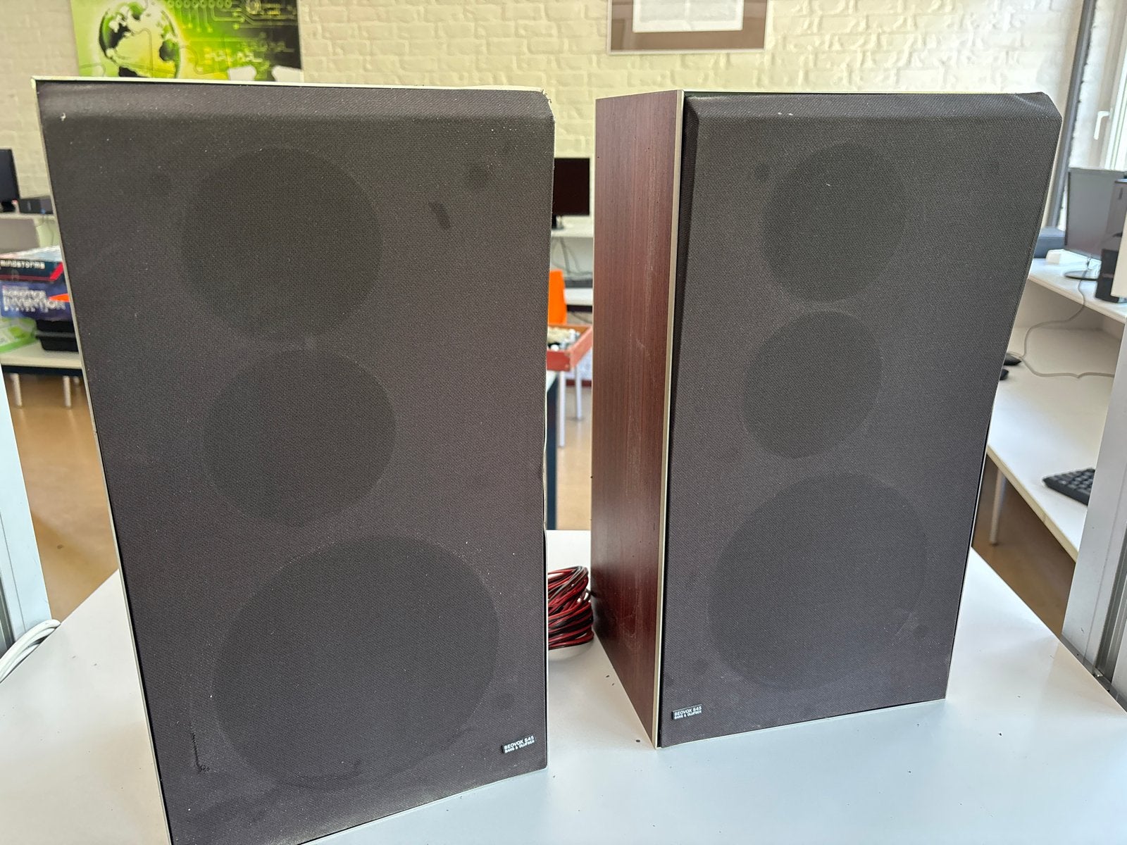 Bang & Olufsen Beovox S45-2 Speakerset - Vintage Hifi, Audio, Tv en Foto, Luidsprekers, Ophalen, Stereo speakers, Gebruikt, Bang & Olufsen