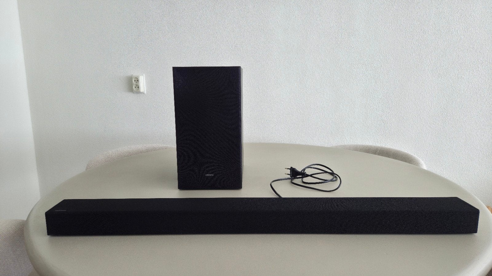 Samsung Soundbar met Subwoofer - Dolby Audio DTS 2.0, Audio, Tv en Foto, Soundbars, Ophalen, Met externe subwoofer, Zo goed als nieuw