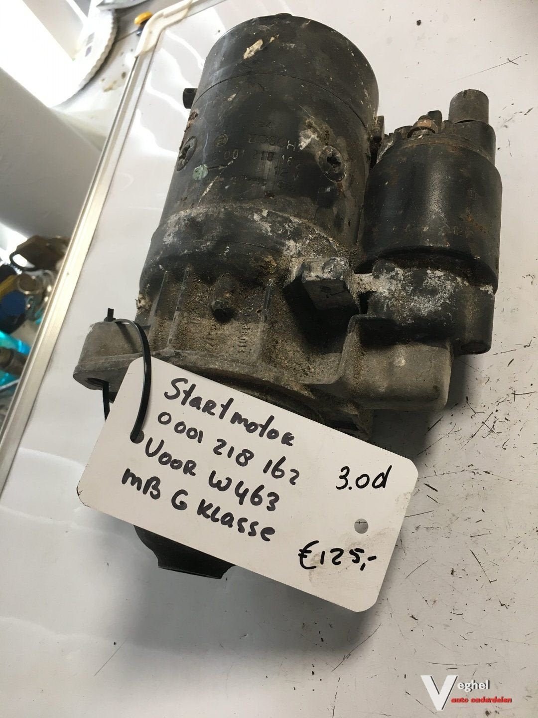 Mercedes W463 3.0 Diesel startmotor, Auto-onderdelen, Motor en Toebehoren, Gebruikt, -, -, Ophalen of Verzenden