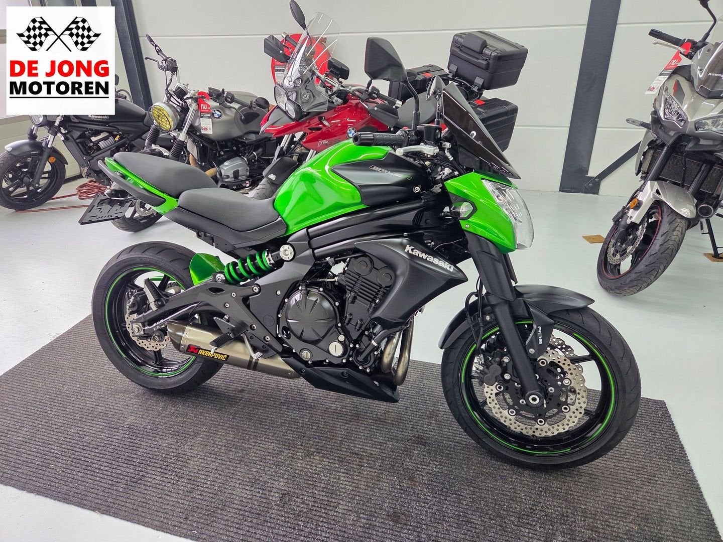 SCHITTERENDE KAWASAKI ER 6 N ABS 2016 AKRAPOVIC | HD-VIDEO!, Motoren, 2 cilinders, Bedrijf, Onbekend, KAWASAKI